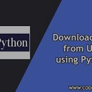 Download PDF File From URL Using Python