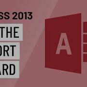 Access 2013 Using The Report Wizard