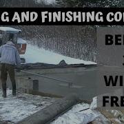 Pouring And Finishing Concrete In Freezing Cold Temperatures