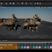 MeshBake In Editor Skeletal Static Mesh Baking For UE4