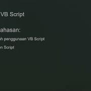 Indusoft Web Studio Tutorial VB Script