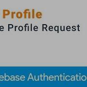 Firebase Updating User Profile