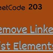 LeetCode 203 Remove Linked List Elements LeetCode In Python DSA Anonymous Data Scientist