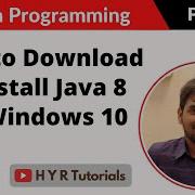 P2 Как загрузить и установить Java 8 в Windows 10 Core Java