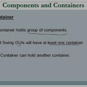 Adv Java Session 16 Components And Containers