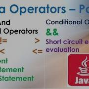 06 Core Java Tutorial Operators Part 2 Conditional Equality Relational Operators If Else