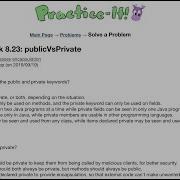 Java Practice It Self Check 8 23 PublicVsPrivate Constructors Point