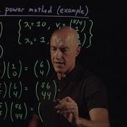 Eigenvalue Power Method Example Lecture 31 Numerical Methods For Engineers
