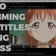 Automatic Subtitle Retiming Using A Untimed Sub With A Timed Sub Alass By Kaegi