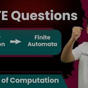 5 16 GATE Questions On Regular Expressions To Finite Automata Theory Of Computation Automata
