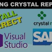 How To Install Crystal Reports For Visual Studio