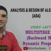 Multistage Graph Problem Backward Method Dynamic Programming