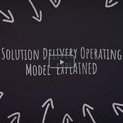 Solution Delivery Operating Model Explained Final