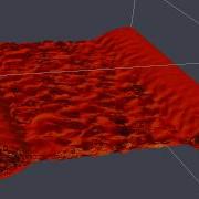 OpenSWR Daughton Magnetic Reconnection Isosurface