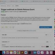 MR Walkthrough Trigger Webhook On Release Deletion