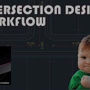 Civil 3D Dynamic Intersections Using Connected Alignments