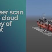 3D Laser Scan Point Cloud Survey Of A Boat