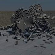 Demolition Physics 3D Simulation First Test