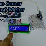 Как сделать ультразвуковой дальномер с помощью ARDUINO дисплея I2C и датчика сонара Дальномер