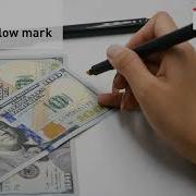 Portable Money Checker Pen Compact Water Based Detector Marker Quick Currency Verification