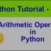 Arithmetic Operators In Python 3 Python Tutorial 11