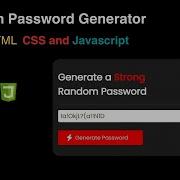Random Password Generator Using HTML CSS JavaScript Password Generator In JavaScript