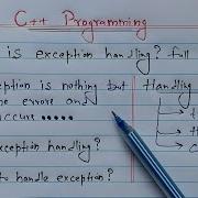 C Exception Handling Learn Coding