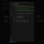 How Do I Solve A System Of Linear Equations Python
