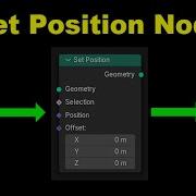 Set Position Node Can Control Each Point Blender 4 2 Geometry Node Tutorial
