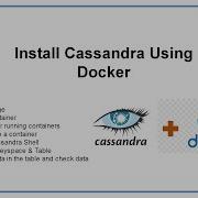 Install Cassandra Using Docker