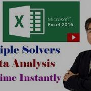 Excel VBA Replied Multiple Solvers In Loop
