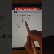 Comparing Exponents Math Hack Algebra JusticeTheTutor Math Maths Shorts