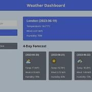 Build A Weather App In HTML CSS And JavaScript Weather App Project HTML CSS And JavaScript