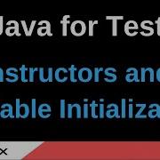 Java For Testers Part 163 Not Initializing Variables Using Constructors Result In Default Values