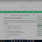 Can A Spring Batch Job Have A Parent Job Javapedia Net