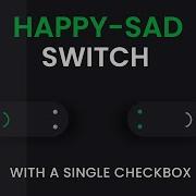 Happy Sad Switch Custom Checkbox CSS