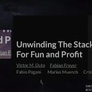 Unwinding The Stack For Fun And Profit