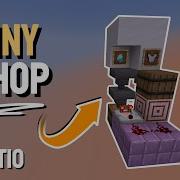 SMALLEST Automated Redstone Shop 1 1 Ratio Minecraft 1 16 1 21