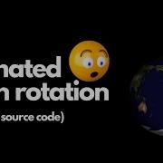 Easiest Way To Create Rotating Earth Animation By HTML And CSS With Free Source Code