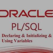 PL SQL Tutorial PL SQL Variables In Oracle Database Part 2