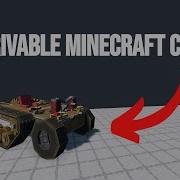 How To Build A Working Minecraft Car With Trackwork VS Clockwork Create Mod