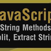 Learn JavaScript In Arabic 37 Strings Methods Split A String