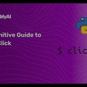 Python Click Part 4 Of 4