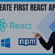 Create First React App VS Code Npx Npm