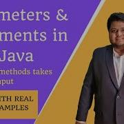 Parameters And Arguments In Java JavaGyan Series Lecture 4 Asterix Solution