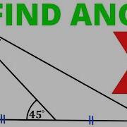 Can You Find Angle X Geometry Challenge