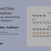 Presentation And Audience Advanced Data Visualization Techniques Interaction And Data Patterns