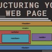 HTML Tutorial 6 How To Structure Your Web Page Content Web Development For Beginners