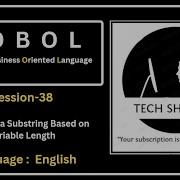 Substring Extraction In COBOL Extract A Substring From Variable Length Position Session 38