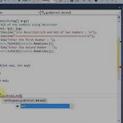 Recursion LCM And GCD Of Two Numbers C